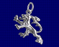 Sterling Silver Scottish Lion charm